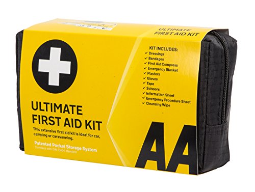 AA AA0903 - Kit de Primeros Auxilios Ultimate, Optimo para Cualquier Lugar y Ocasión