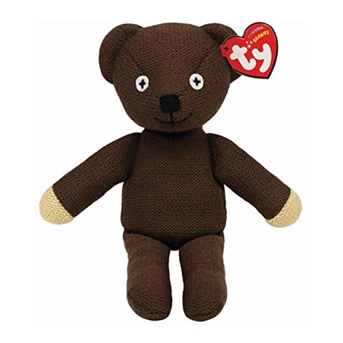 TY Mr. Bean Teddy Bear Regular | Gorro de Peluche Suave para bebé | Peluche de Peluche Coleccionable