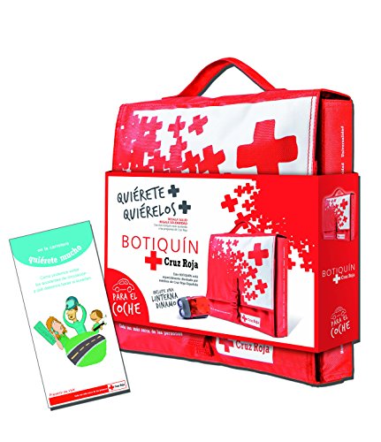 Botiquín Cruz Roja Primeros Auxilios en Nylon para Coche- 1500 gr