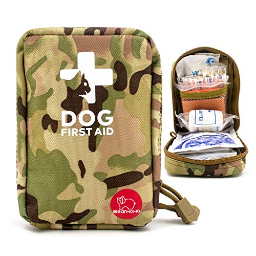 Kit de primeros auxilios para mascotas, kit de primeros auxilios para viajes en casa, incluye 72 piezas de primera calidad